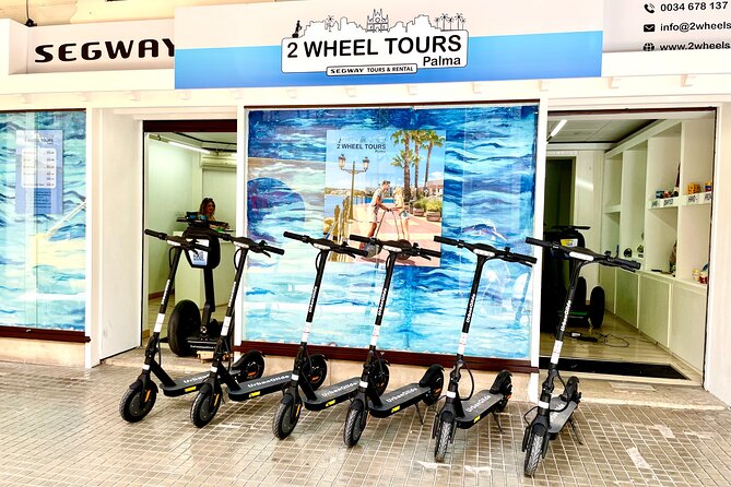 1.5 H Electric Kick-Scooter Tour - Why an electric scooter works well in Palma