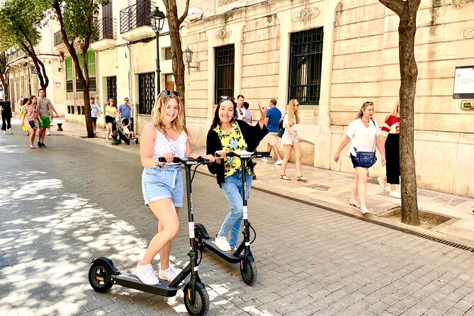 1.5 H Electric Kick-Scooter Tour - Sa Llotja and Gothic Mallorca