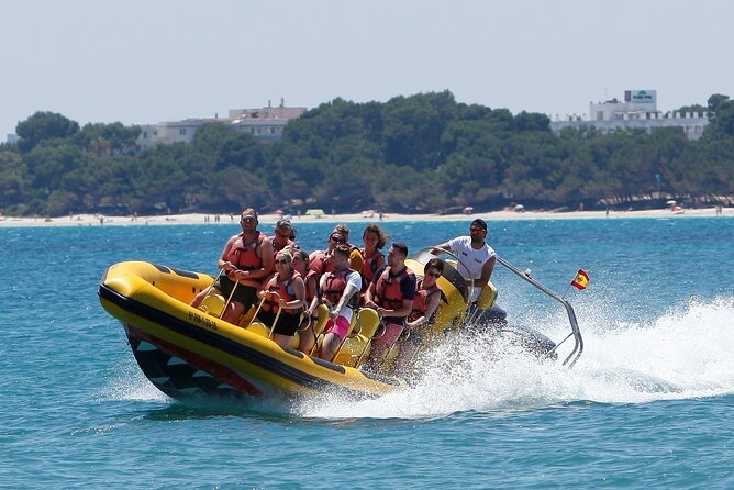1 Hour of Adrenaline and Speedboat adventure in Alcúdia - Entering two sea caves