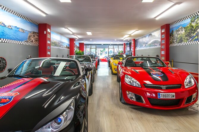 2.5h excursion through Mallorca Driving GT Cabrio Car - Puerto Portals and Mallorca’s polished marina side