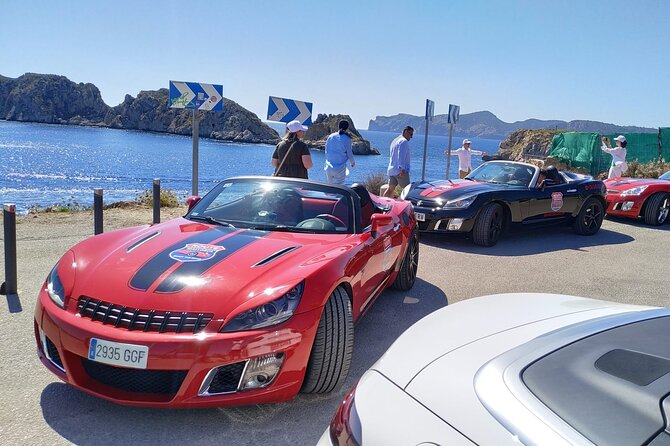 2.5h excursion through Mallorca Driving GT Cabrio Car - Returning through Camp de Mar and Cala Fornells