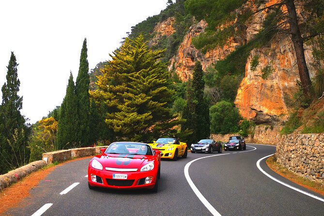 2.5h excursion through Mallorca Driving GT Cabrio Car - What is included, and what you still need to pay