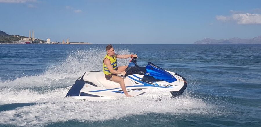 Alcudia: 30-Minute Jet Ski Adventure for Beginners & Photos - Starting at Port d’Alcudia with a short lesson