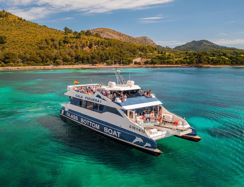 Alcudia: Boat Trip to Coll Baix - Coll Baix, clear water, and the swimming stop