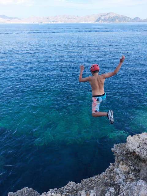 Alcudia: Coasteering Cliff Jumping - The 2-hour-50-minute coastal route
