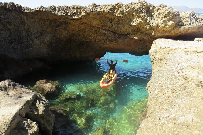 Alcudia: Guided Sea Kayaking & snorkelling Tour (day & sunset) - Is $66.08 a fair price?