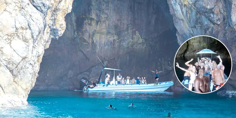 Alcudia: Sea Caves Coves and Snorkeling in small groups - Inside northern Mallorca’s largest sea cave