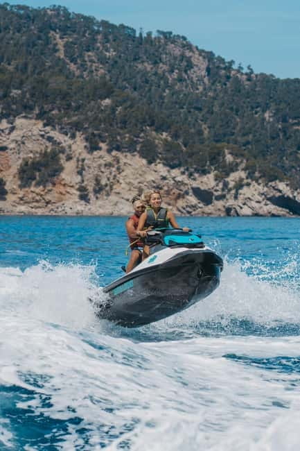 Andratx: Cala en Basset Beach and Caves Jet Ski Tour - Starting at La Cantina and the Andratx Sailing Club