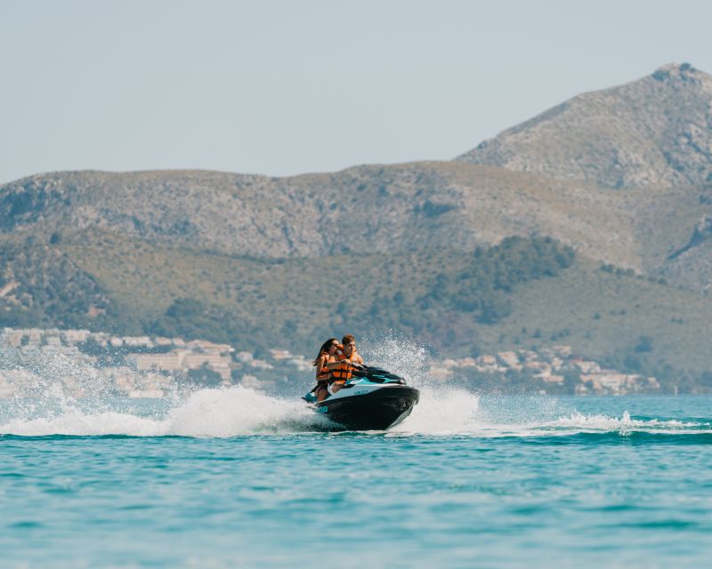 Andratx: Cala en Basset Beach and Caves Jet Ski Tour - Returning With Port d’Andratx Views
