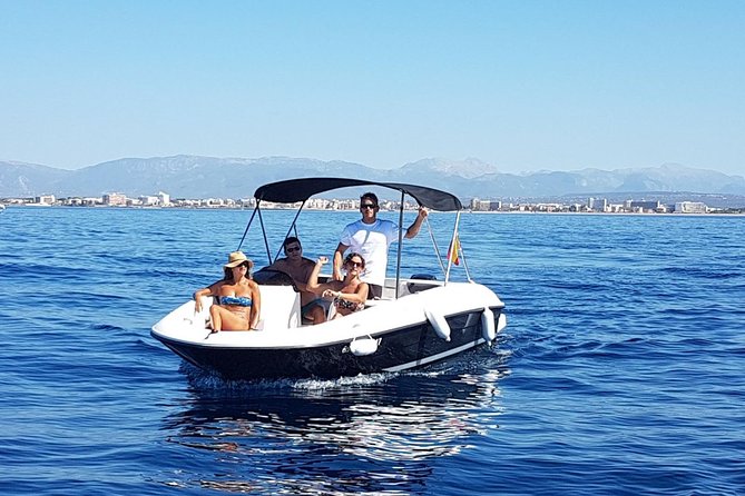 Boat rental without license - B540 'Gaia' (5p) - Can Pastilla - The four-hour itinerary from CMSAP Maritime Club