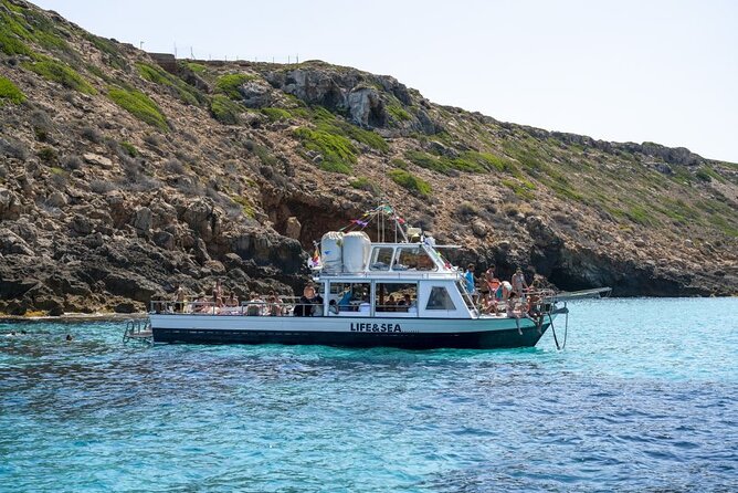 Boat Tour 2 hour in Palma Bay - The swim stop in a clear-water bay