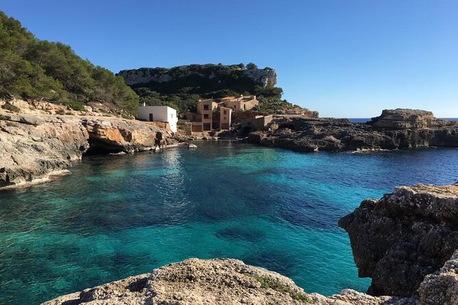 Boat tour Cala Figuera, Es Pontas, Caló de Moro, Cala Marmols - Cala Marmols, the quietest stop