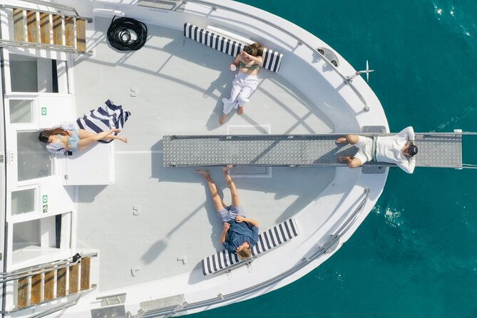 Boat tour of the Bay of Palma with snorkeling and drink - Cala Blava and the 30-minute swim stop
