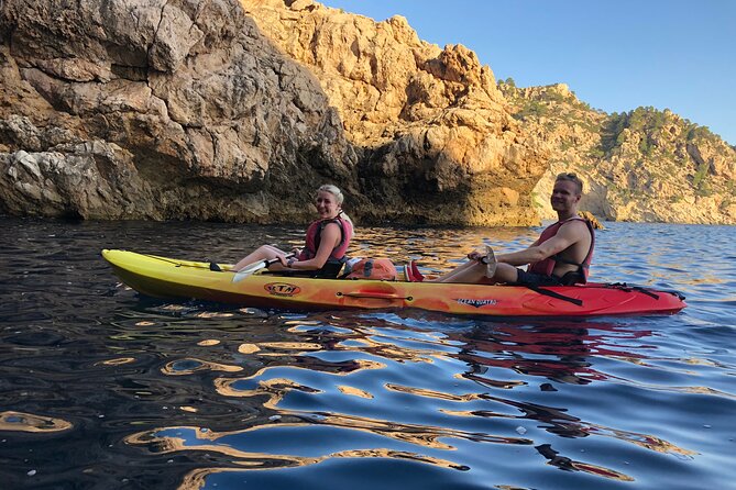 Breathtaking guided Kayak tour from Sant Elm the bay of Cala en Tió - The return to Sant Elm and the fitness question