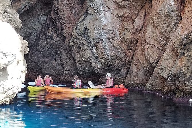 Breathtaking guided Kayak tour from Sant Elm the bay of Cala en Tió - Cala en Tió: a swim stop, not a sandy beach