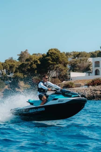 Cala d'Or | Jet Ski Tour 1 hour along southeast coast. - Cala Sa Nau and Cala Mondragó from offshore