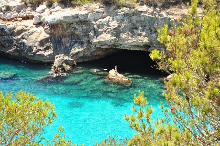 Cala des Moro/S'Almunia: Snorkel and SUP Tour - Snorkeling in clear water