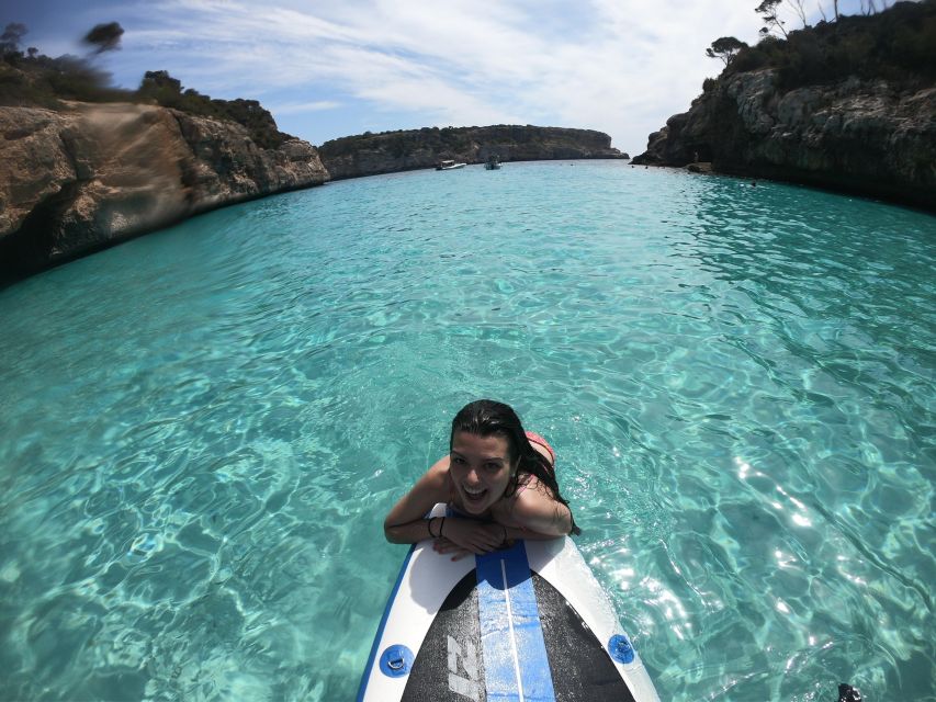 Cala des Moro/S'Almunia: Snorkel and SUP Tour - Cala des Moro and the rocky path down