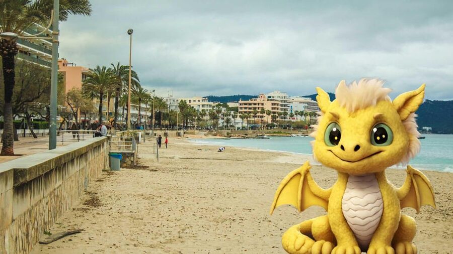 Cala Millor: Magical Creatures of Cala Millor, family game - What you see between the game stops