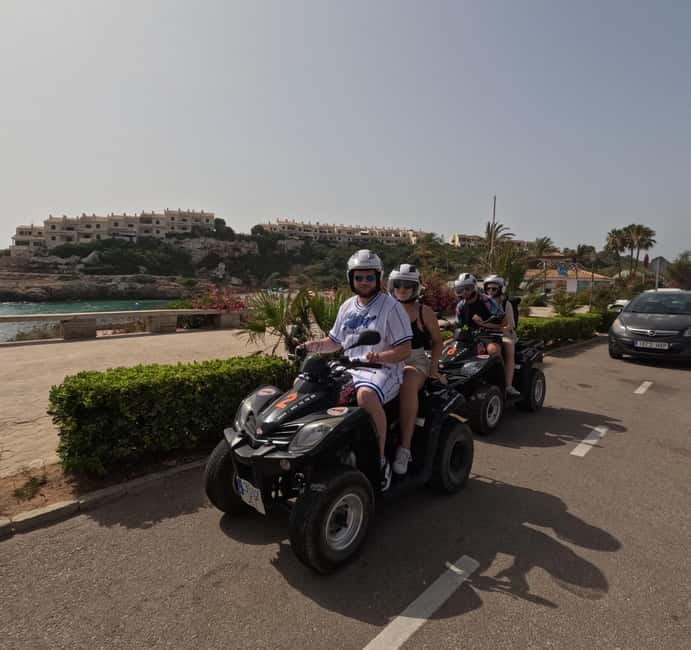 Cala Millor & Sa Coma: Quad 2-3 Bay´s Tour - NO-Off-Road - Booking details that can save you trouble