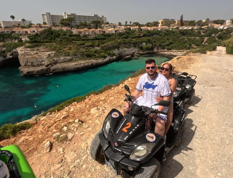 Cala Millor & Sa Coma: Quad 2-3 Bay´s Tour - NO-Off-Road - Riding the 250cc quads on public roads