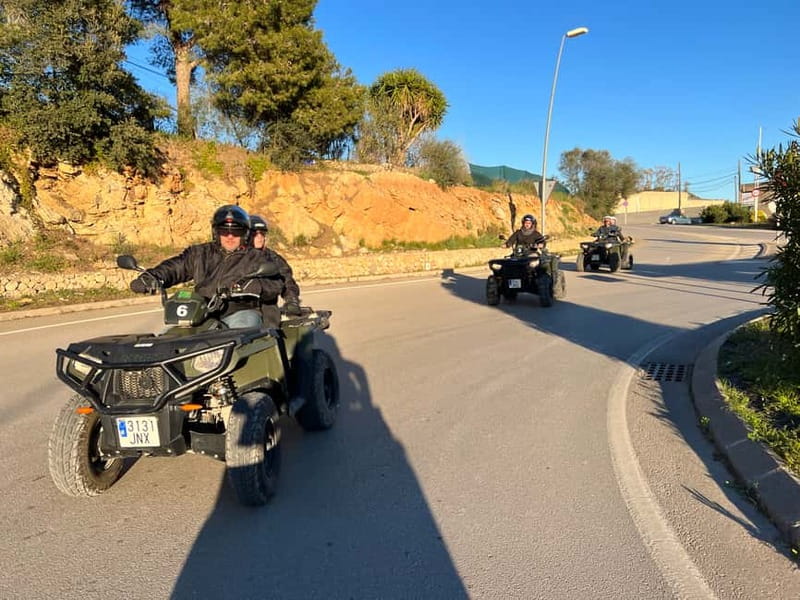 Cala Millor & Sa Coma: Quad 2-3 Bay´s Tour - NO-Off-Road - Cala Millor and the first coastal views