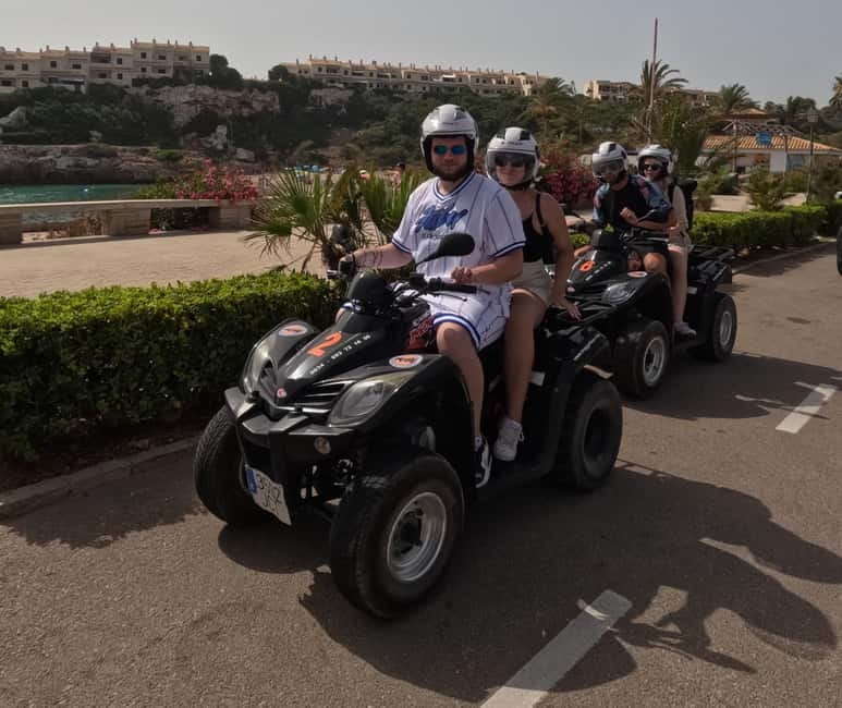 Cala Millor & Sa Coma: Quad 2-3 Bay´s Tour - NO-Off-Road - Is $134 good value?