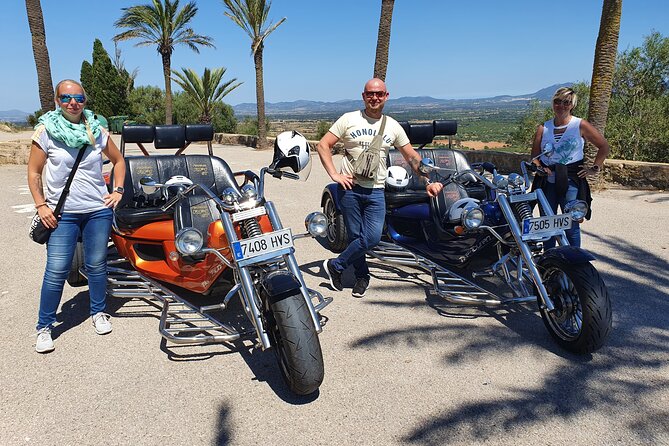 Cala Millor Trike Tour !! Driving licence class B Sufficient - What the Cala Millor trike ride is really like