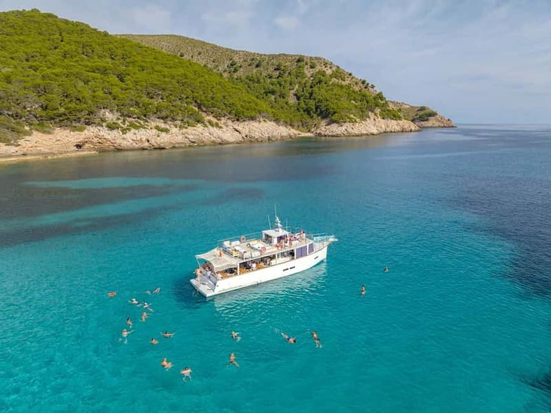 Cala Rajada: Boat Excursion with Drinks and Food - What the Swimming Stops Are Like
