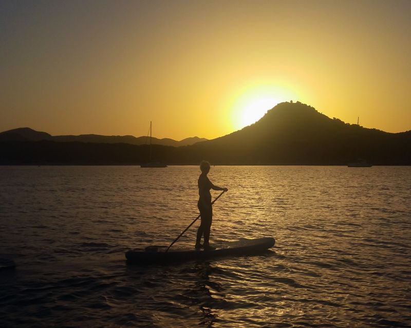Cala Rajada: Stand Up Paddle Sunset Tour - The sunset return