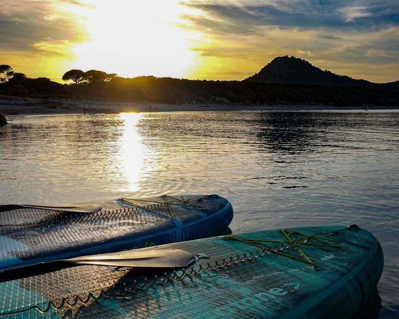Cala Rajada: Stand Up Paddle Sunset Tour - Getting started with Leo and the right board