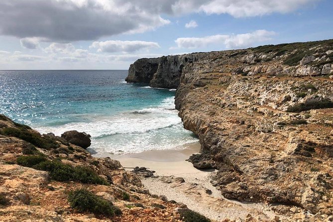 Cala Romantica Water Cave Adventure - The 220-meter swim back to the beach