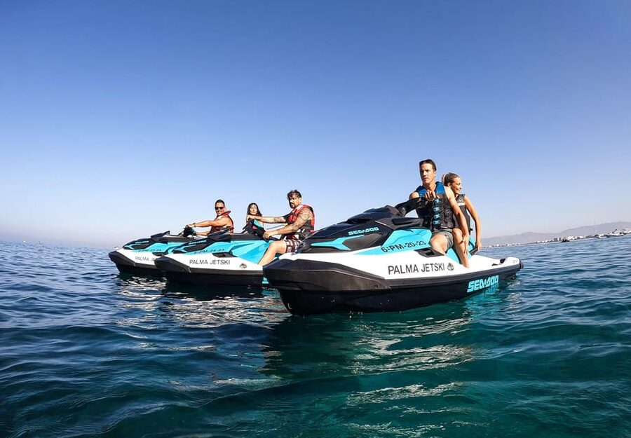 Calanova: Doble Jet Ski excursion with guide - Safety, age rules, and what to bring