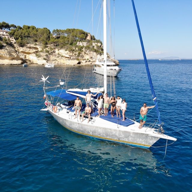 Can Pastilla: Sailboat Tour with Snorkeling, Tapas & Drinks - A quiet sail across the Bay of Palma