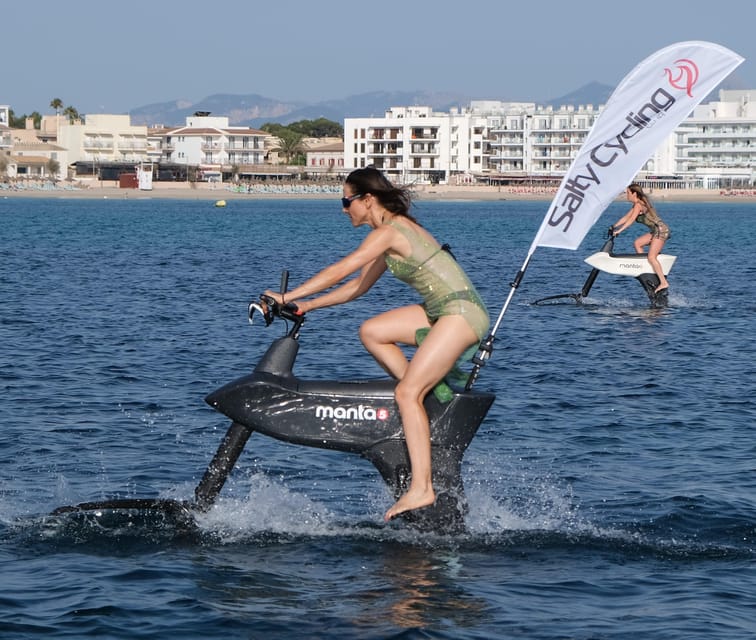 Can Picafort: experience with the aquatic ebike Manta5 SaltyCycling - Who may want to choose another Can Picafort activity