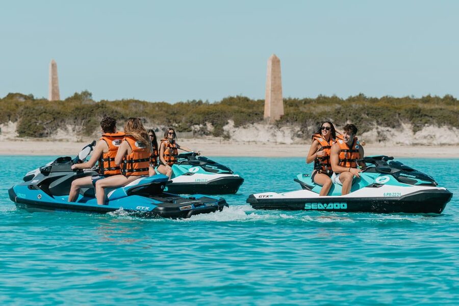 Can Picafort: Guided Playa de Muro Jet Ski Tour with Photos - Professional photos without carrying a camera