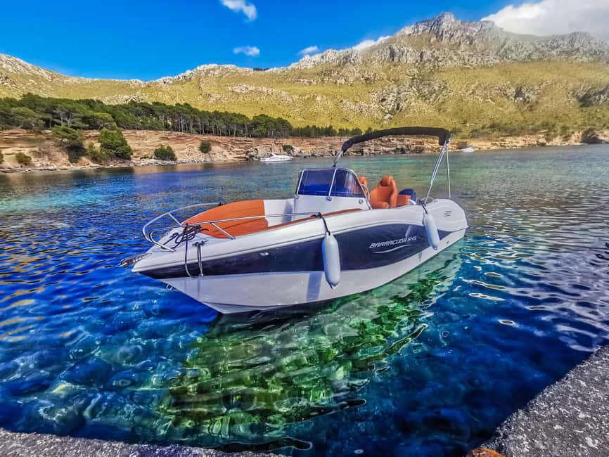 Can Picafort: Private Boattrip - Snorkeling-Beach- Caves - Cruising past Playa de Muro and Port de Alcudia