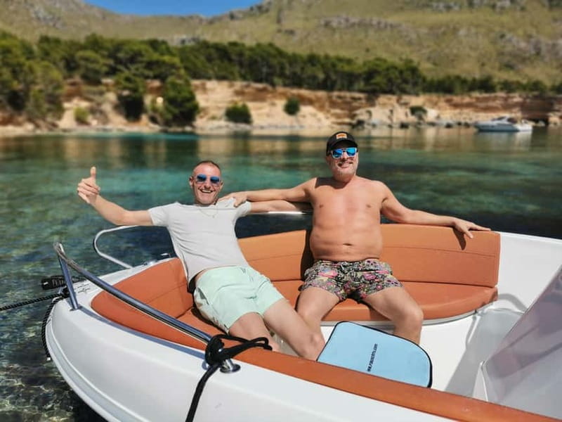 Can Picafort:Private Trip - Beach+Caves + Seabob -6 Person - A private boat for six, not a packed excursion