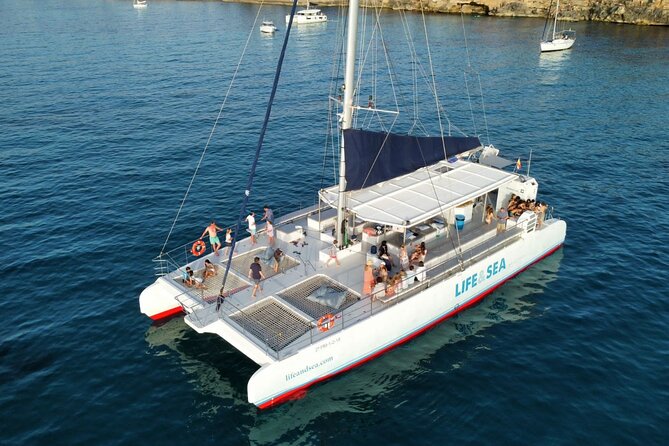 Catamaran with BBQ in the Bay of Palma - BBQ lunch with food and drinks onboard