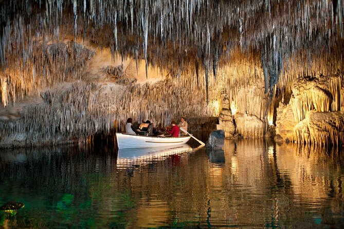 Caves Drach Boat Trip from Alcudia with Return Bus and Tickets - The optional Majorica Pearl stop