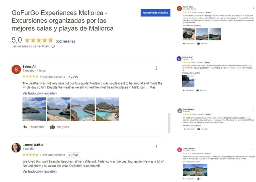 Experinence Cala Agulla / Molto with Paddlesurf and snorkel - The nine-seat van and pickup plan