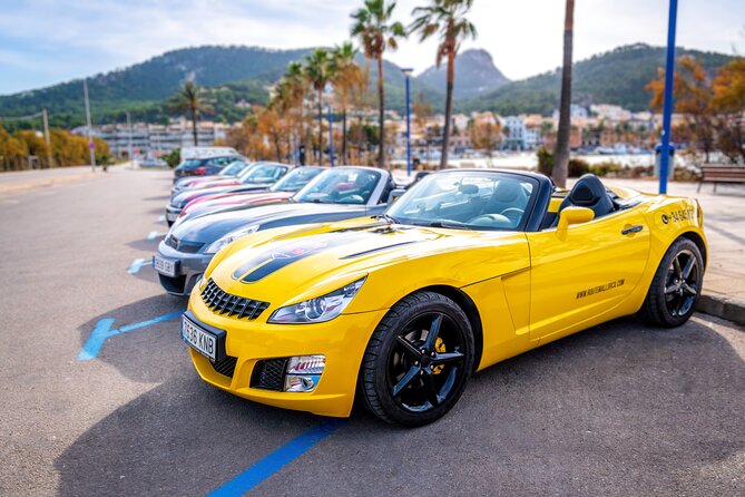 Explore Mallorca Driving a GT Cabrio Car - Crossing Palma and the Paseo Maritimo