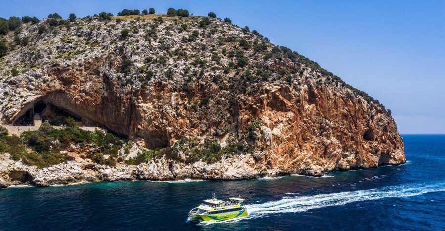 From Cala Bona: East Coast Glass-Bottom Boat Trip - What kind of boat trip is this from Cala Bona?