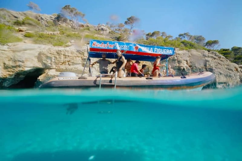 From Cala Figuera: Boat Tour to Cala Marmols & Caló de Moro - Final call: choose your swim stop first