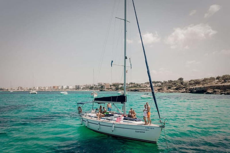 From can Pastilla : Sailing boat trip with Food & Drinks - Setting sail from Can Pastilla