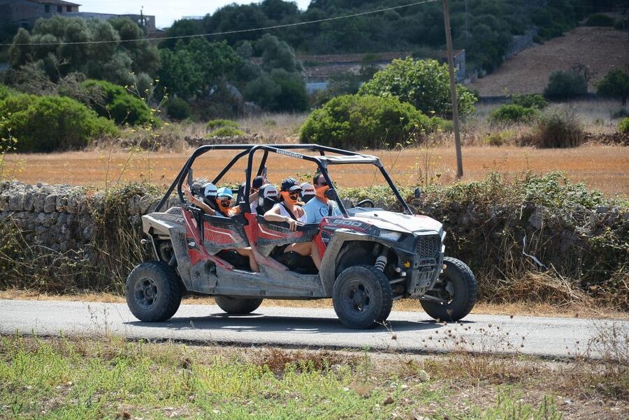 From East Mallorca: Guided Beach and Mountain Buggy Tour - Family rules and seating limits