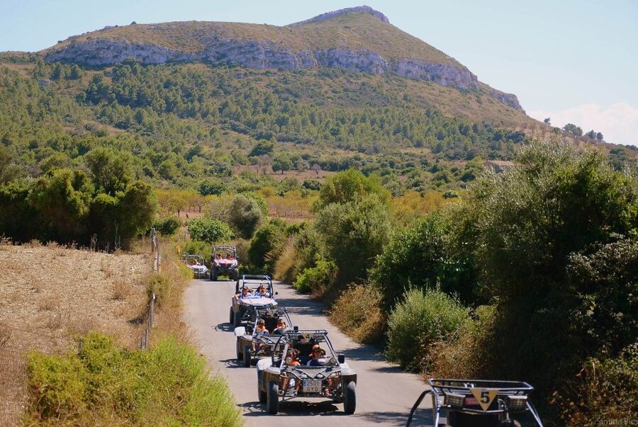 From East Mallorca: Guided Beach and Mountain Buggy Tour - Getting comfortable in an automatic buggy