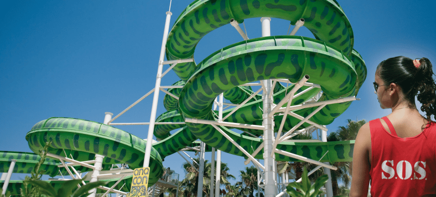 From Mallorca: Aqualand and Arenal Tickets and Transfer - Five hours and 45 minutes inside the waterpark