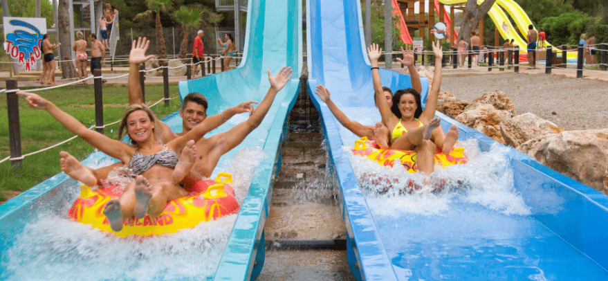 From Mallorca: Aqualand and Arenal Tickets and Transfer - The coach ride from Alua Boccaccio