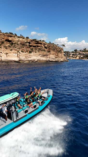 From Palma: 2-Hour Speedboat Tour with Drinks and Snorkeling - Cala del Mago and the long water stop